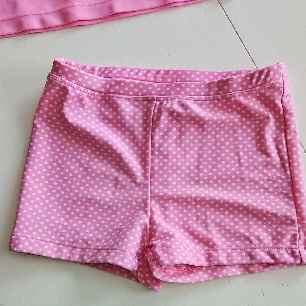 Circo Pink Rashguard Swim Set with Sun Protection - Picture 2 of 10